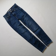 LEVI'S 710 super skinny spodnie jeansy 140/146 cm