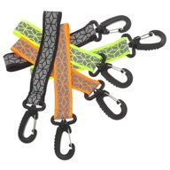 6 SZT. BEZPIECZNE ODBLASKI ZAWIESZKI DO PLECAKA I KLUCZY