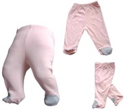 Półśpiochy spodnie bawełna niemowlęce 62