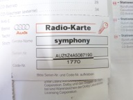 Radio Audi A6 C5 Symphony 4B0035195H