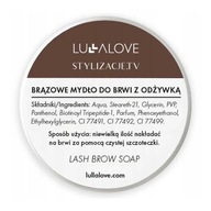 LULLALOVE Hnedé mydlo na úpravu obočia x Styling, kondicionér 30ml