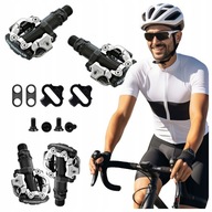 ВЕЛОСИПЕДНІ ПЕДАЛІ SPD PD-M520 SHIMANO BLACK MTB + БЛОКИ SH-51 ОРИГІНАЛЬНА КОРОБКА