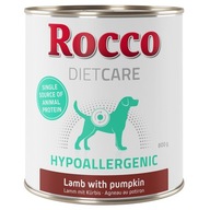 ROCCO Diet Care Hypoallergen mokra karma jagnięcina 800g dla PSÓW