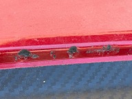NISSAN PULSAR 2014 - bumper rear part rear