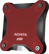 Zewnętrzny Dysk SSD ADATA SSD External SD600Q 240GB USB3.1 Czerwony