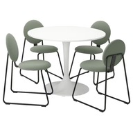 IKEA DOCKSTA/MANHULT Stôl a 4 stoličky 103 cm