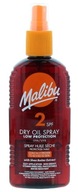 Malibu Dry Oil Spray Olej na opaľovanie SPF2, 200ml