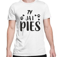 koszulka ty ja i pies dla psiarza pies