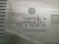 VW Multivan 7T0 T7 2023 threshold stopien cap of the threshold right front 7t0863736d
