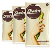 3x Rukavice DUPLEX Super Soft veľkosť S