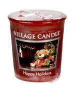 Veselé sviatky Village Candle