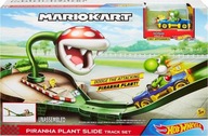 Zestaw Torów Hot Wheels Mario Kart Starcie z Wrogiem Piranha GCP26 GFY47 Lu