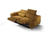 Wygodna Sofa Relax Kanapa Dwuosobowa Orion II Regulowane Zagłówki Glamour