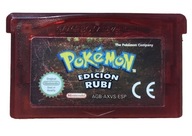 POKEMON RUBY RUBI EDICION GAME BOY ADVANCE
