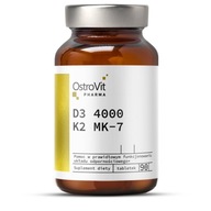 OstroVit Pharma D3 4000 K2 MK-7 90 tabliet