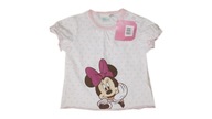 DISNEY BLUZECZKA Z MYSZKĄ MINNIE ROZ.6-9m NOWA