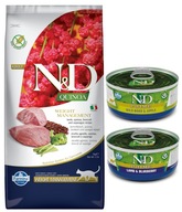 ND QUINOA Weight Management 5kg Cat Adult + puszka 70g lamb i wild boar