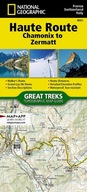 Haute Route - Chamonix to Zermatt mapa / atlas NATIONAL GEOGRAPHIC 2022