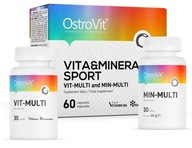 Ostrovit Vita&amp;Minerals Sport 60caps KOMPLEX VITAMÍNY A MINERÁLY