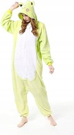 CIEPŁA MIŁA PIŻAMA KIGURUMI ŻABA PRZEBRANIE DLA DZIECI ONESIE DRES 134 cm