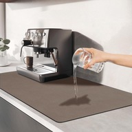 Odkvapkávacia podložka do kávovaru, savá suchá podložka, 60 x 40 cm, rýchlo