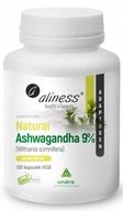 ALINESS NATURAL ASHWAGANDHA 9% 560MG 100 VEGE STRESSZ KAPSZULA IDEGRENDSZER