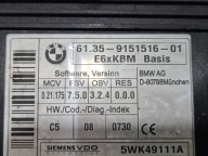 modul bedienteil KOMFORTU BMW E60 E61 LCI OE 9151516 (0001268)