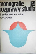 Monografie rozprawy studia - Praca zbiorowa