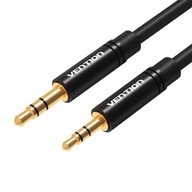 VENTION MOCNY KABEL PRZEWÓD AUDIO MINI JACK 3,5MM MICRO JACK 2,5MM AUX 1.5M