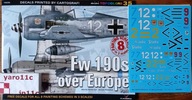 Fw 190 over Europe Pt. 1 + kalki- Kagero Topcolors