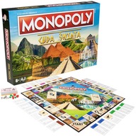 MONOPOLY CUDA ŚWIATA STRATEGICNZA GRA PLANSZOWA PODRÓŻE PO ŚWIECIE