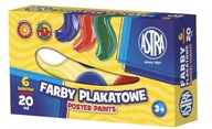 Farby plakatowe Astra 6 szt. x 20 ml