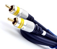 kabel przewód wtyk / wtyk 1 rca x 1 rca COAXIAL 1,5m cinch / cinch Vitalco