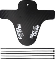 BŁOTNIK ROWEROWY MTB ENDURO CARBON MUD GUARD PRZÓD LUB TYŁ CZARNY