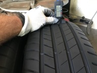 2 tyres summer 225/60R18 Bridgestone Alenza 001 Run Flat 6mm