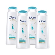 ZESTAW 4X DOVE NUTRITIVE SOLUTIONS DAILY MOISTURE SZAMPON 2IN1 400ML