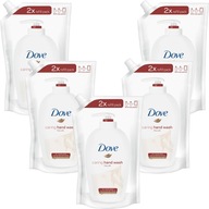 Dove Fine Silk tekuté mydlo náhradná sada 500mlx5