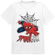 KOSZULKA DZIECIĘCA T-SHIRT DLA DZIECKA SPIDERMAN 116 PREZENT JAKOŚĆ