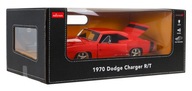 1970 Dodge Charger RT czerwony RASTAR model 1:16 Zdalnie sterowane auto + P