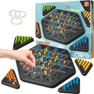 TRIGGLE DESKOVÁ HRA ŘETĚZOVÁ ŠACHOVÁ HRA, 3D INTERAKTIVNÍ HRA NA DESKU