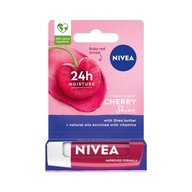 NIVEA CHERRY SHINE Ochranný rúž na pery čerešňový farebný 4,8g