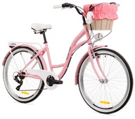 ЖІНОЧИЙ МІСЬКИЙ ВЕЛОСИПЕД 26 ЛЕГКИЙ ЖІНОЧИЙ 6 КОШИК SHIMANO