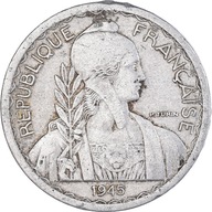 Moneta, FRANCUSKIE INDOCHINY, 20 Cents, 1945