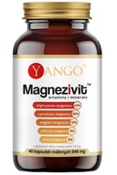 Yango Magnezivit citrát horečnatý selén vitamín D3 40 kapsúl