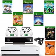 XBOX ONE S 500GB 2xPAD + KINECT + 6xGRA ZESTAW | NAPĘD