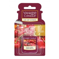 Vonná visačka do auta Yankee Candle Black Cherry gélová 30 g