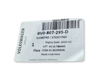 PASEK SAMOPRZYLEPNY Audi VW SKODA 8V0807295D Originale!! !J