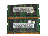 PAMIĘĆ RAM DDR2 4GB 2x2GB 667Mhz PC2 5300S 4096MB SO-DIMM