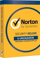 NORTON SECURITY DELUXE PL 5 URZĄDZEŃ 12 Miesięcy BOX