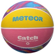 METEOR Basketbalová lopta Kôš Rekreačný Kôš Veľkosť 4